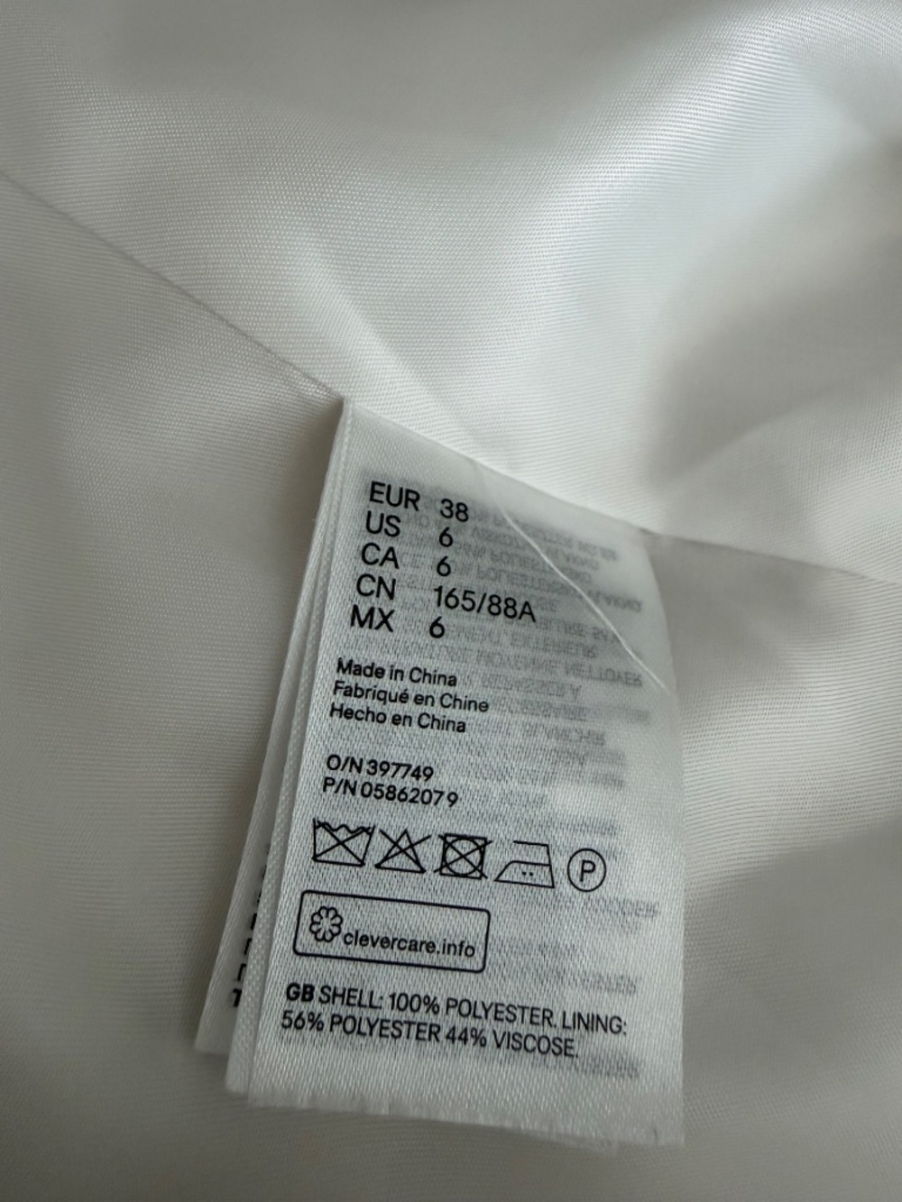 H&M Off-White Tie Waist Blazer - Picture 6 of 11